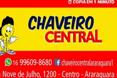 chaveiro central araraquara