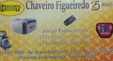 chaveiro figueiredo salvador