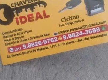 chaveiro ideal jaboatao