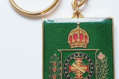 chaveiro ouro verde d pedroii
