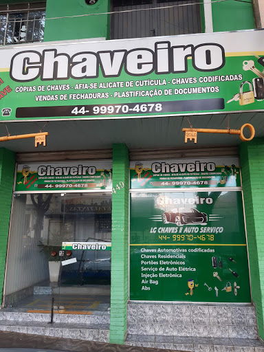 LG CHAVES CODIFICADAS, RESIDENCIAIS E AFIAÇÕES