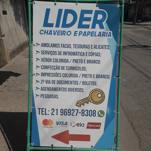 Líder Chaveiro & Papelaria