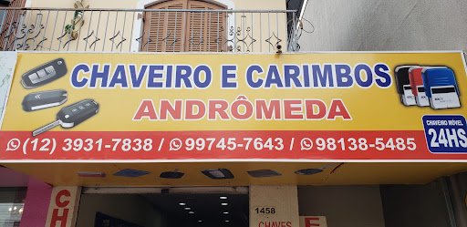 Chaveiro e Carimbos Andrômeda