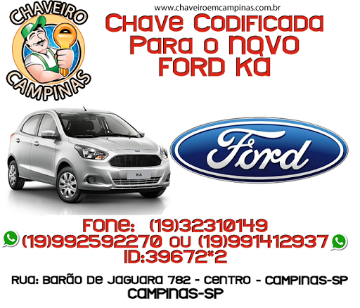  CHAVEIRO 24 HORAS CAMPINAS-SP Especialista em chaves codificadas
