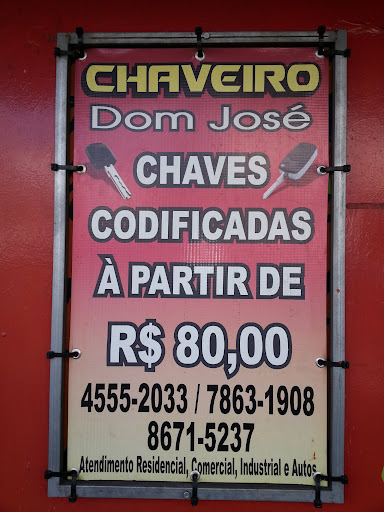 Chaveiro Dom José - Serviços 24 Horas Em Mauá E Região