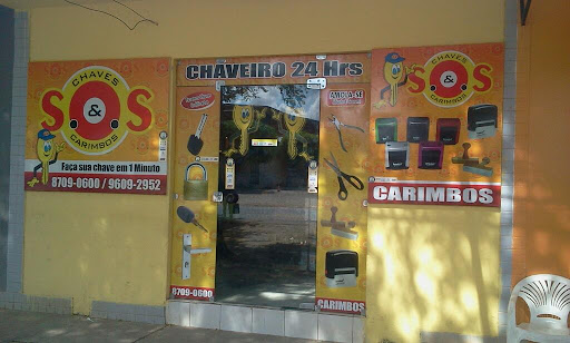 Sos chaves e carimbo 24 horas