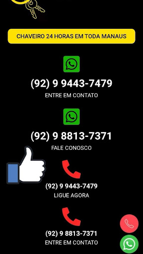 Chaveiro 24hs Manaus