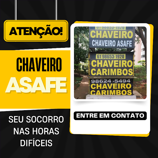 Chaveiro Asafe 24 Horas
