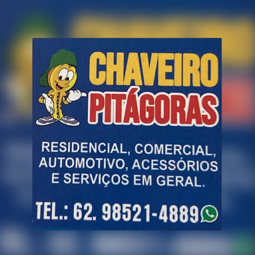 Chaveiro 24 Horas Pitagoras