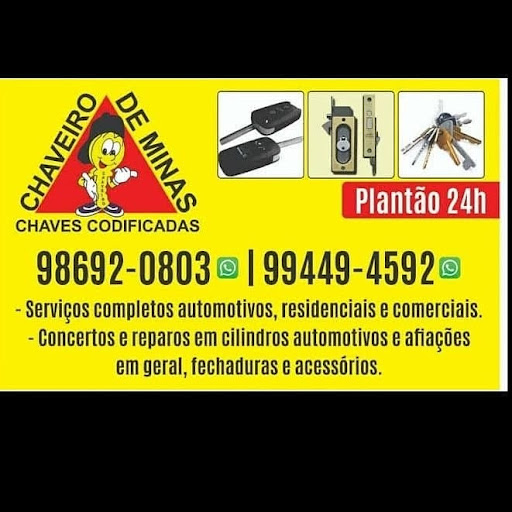 Chaveiro de Minas 24h