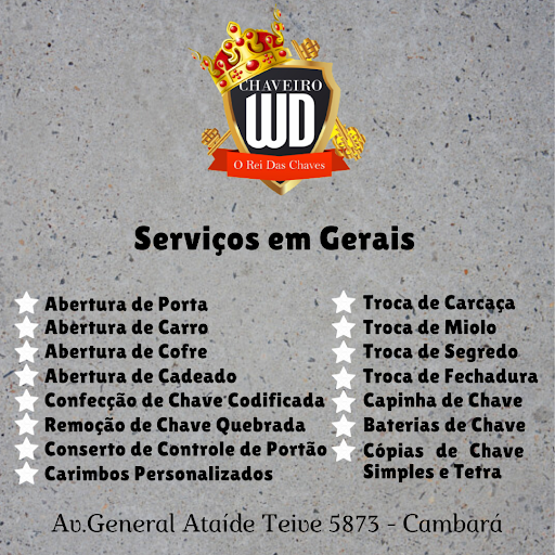 Chaveiro WD