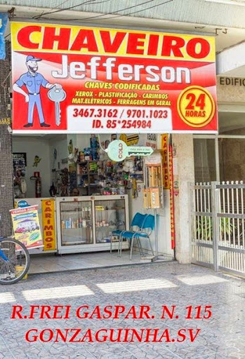 CHAVEIRO 24 HORAS JEFFERSON