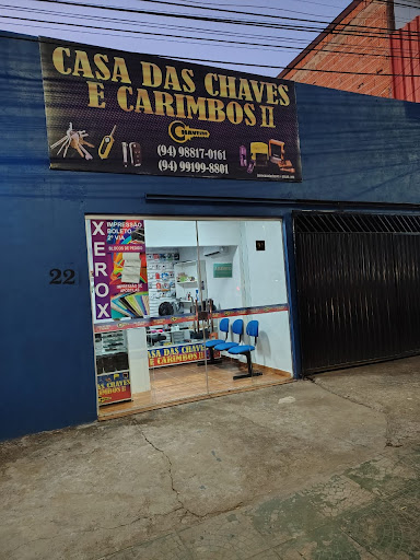 CHAVEIRO CASA DAS CHAVES E CARIMBOS 24 HORAS