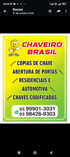 Chaveiro Brasil