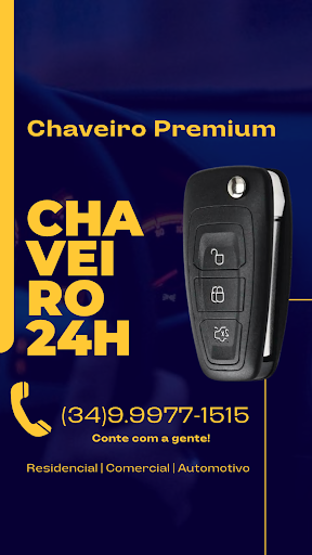 Chaveiro Premium 24 horas