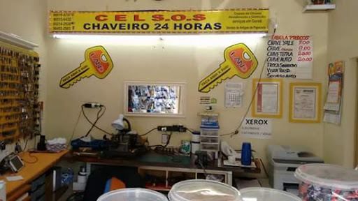 Chaveiro Cels.o.s - Vila Formosa / Tatuapé - Atendimento 24 Horas para Emergências.