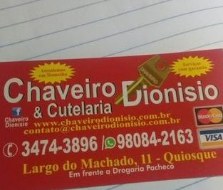 j b gomes bazar chaveiro e cutelaria
