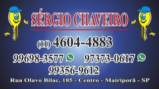 sergio chaveiro coroa do meio