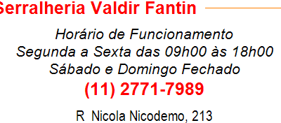 serralheria valdir